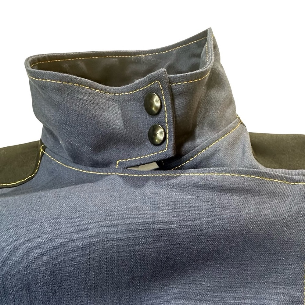 Volante Design "Hacker" Moto Jacket Blue Canvas - Size 41W (L/XL) - Picture 8 of 16